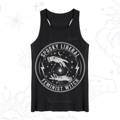 Purplehecate Spooky Liberal Feminist Witch Tank