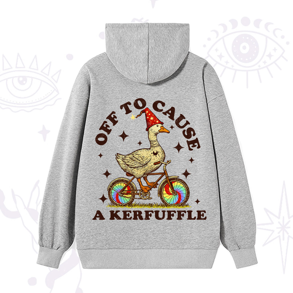 Purplehecate Off to Cause a Kerfuffle Goose Hoodie