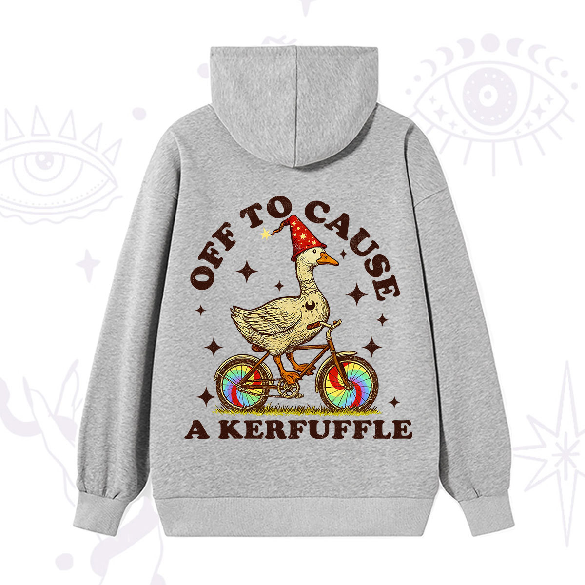 Purplehecate Off to Cause a Kerfuffle Goose Hoodie