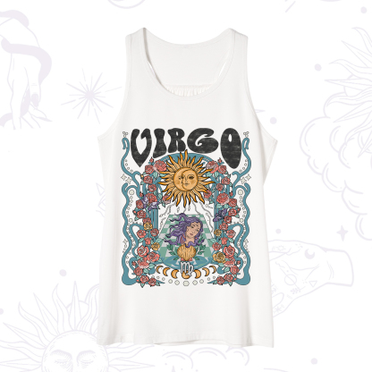 Purplehecate Virgo Spirit Zodiac Tank