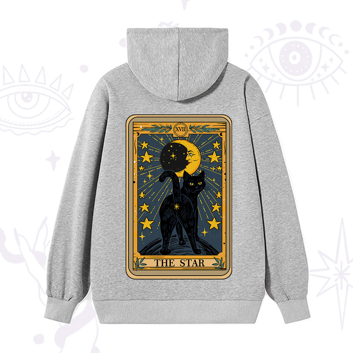 Purplehecate The Star Tarot Cat Hoodie