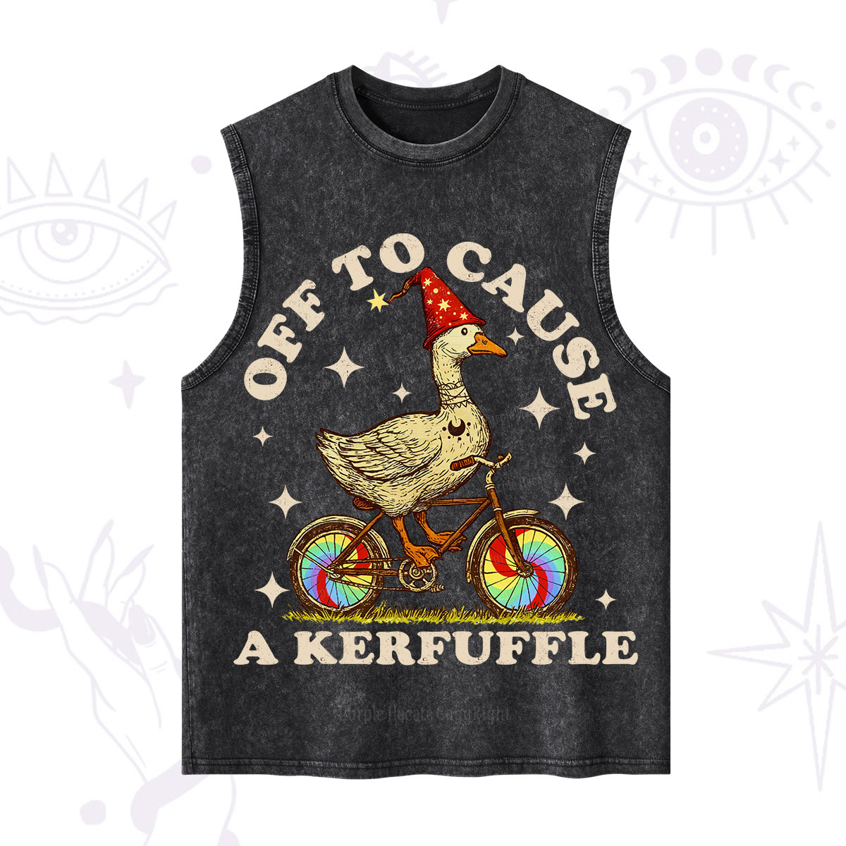 Purplehecate Off to Cause a Kerfuffle Goose Washed Tank