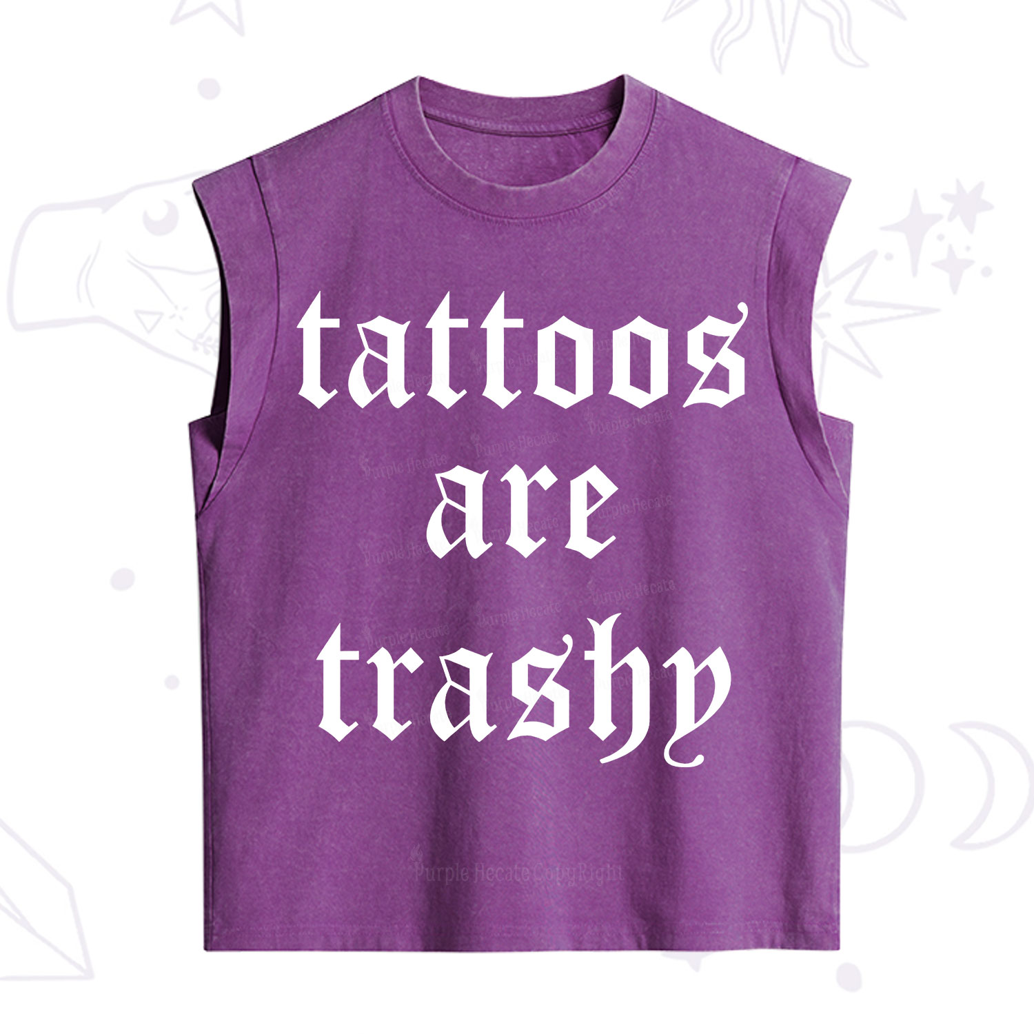 Purplehecate Tattoos Are Trashy Vintage Washed Tank