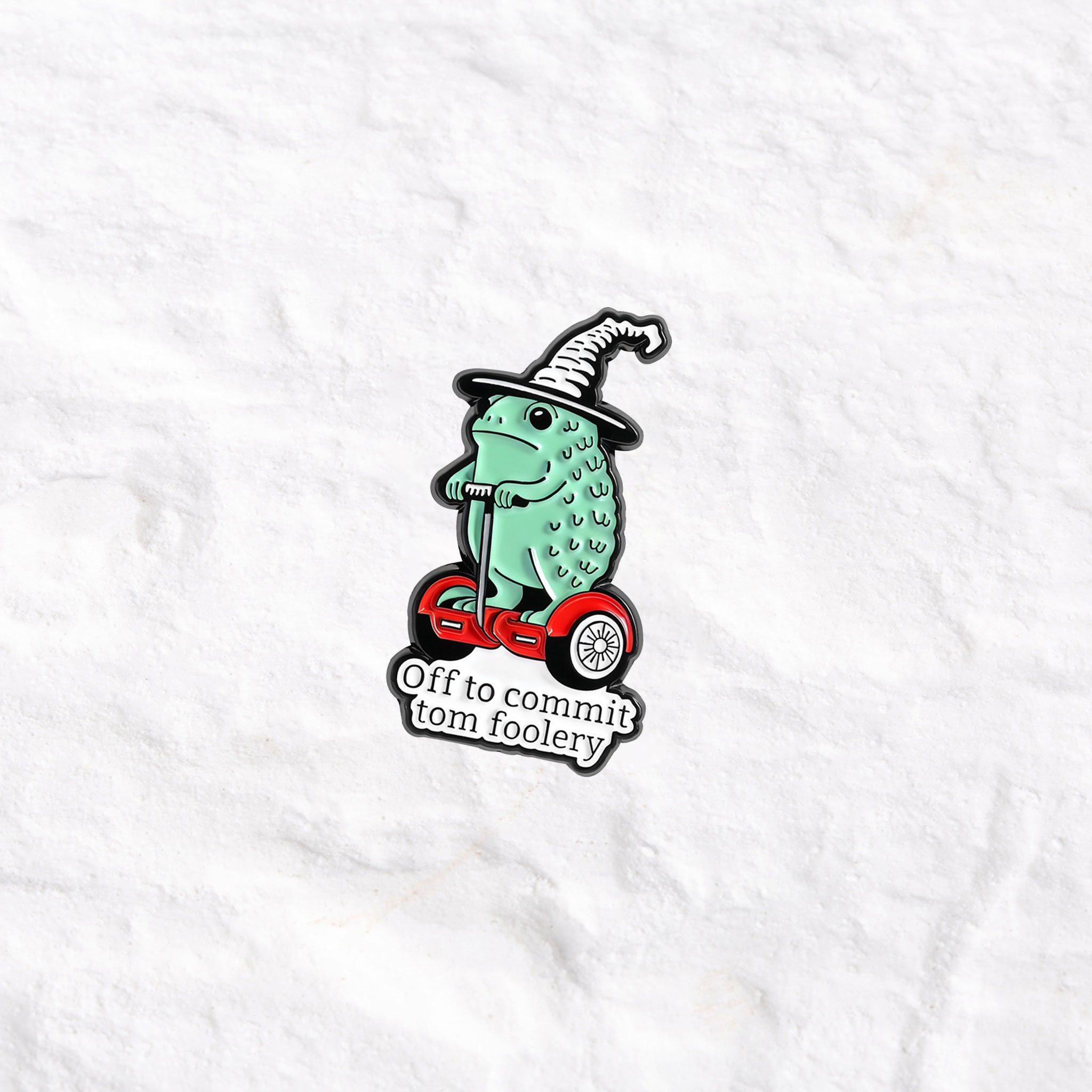 Purplehecate Off To Commit Tom Foolery Frog Pin