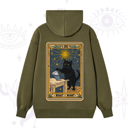 Purplehecate I Do What I Want Cats Hoodie