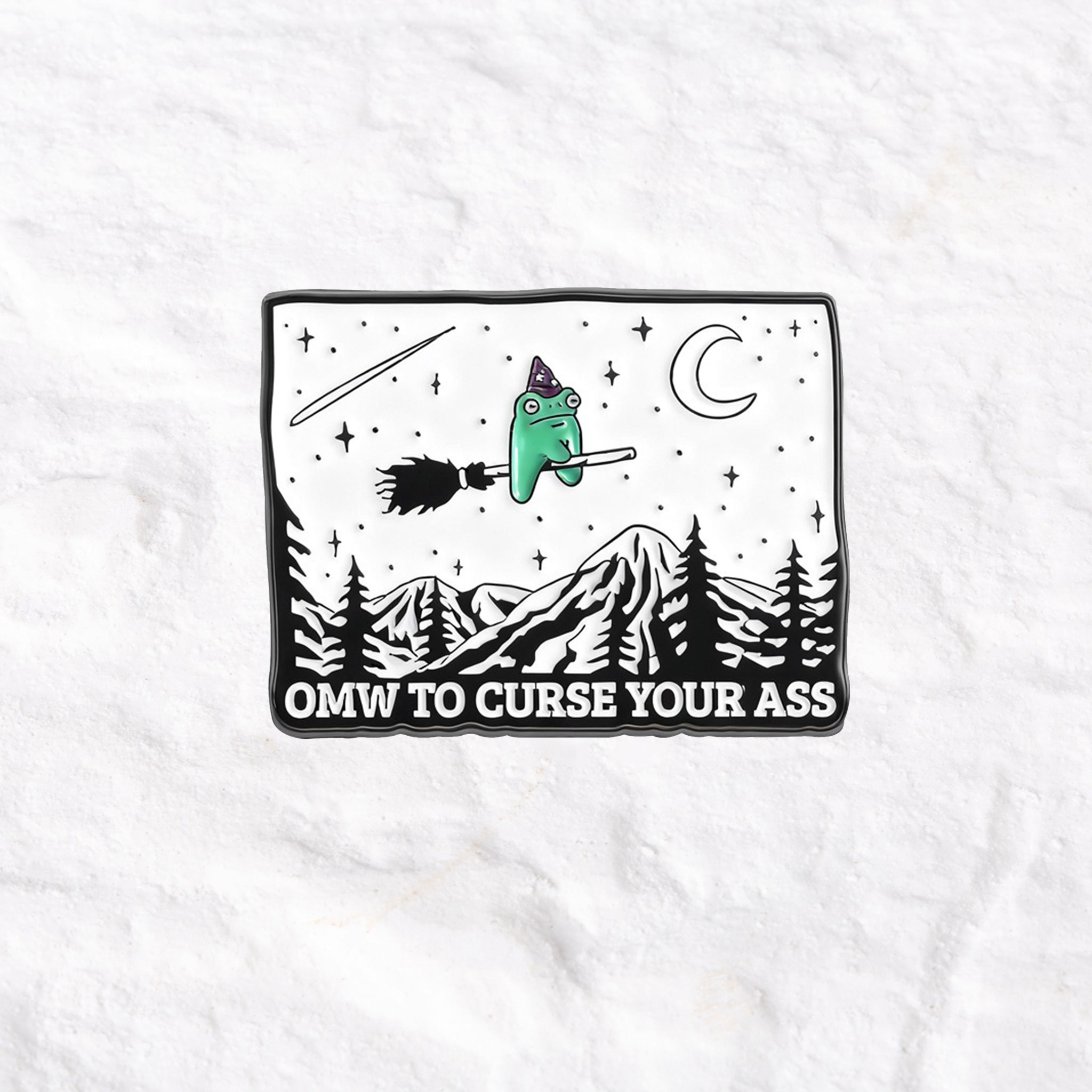 Purplehecate Omw To Curse Your Ass Pin