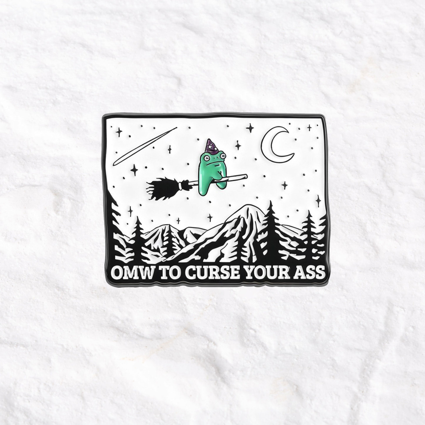 Purplehecate Omw To Curse Your Ass Pin