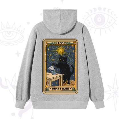 Purplehecate I Do What I Want Cats Hoodie