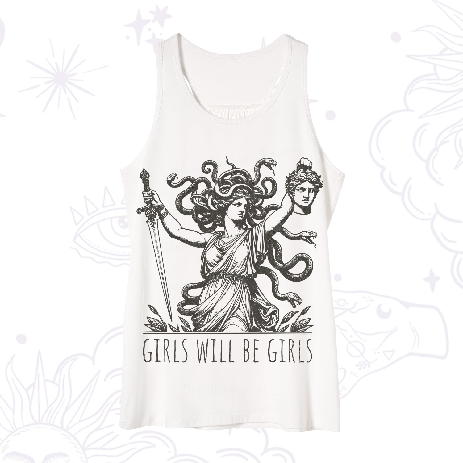 Purplehecate Girls Will Be Girls Medusa Tank