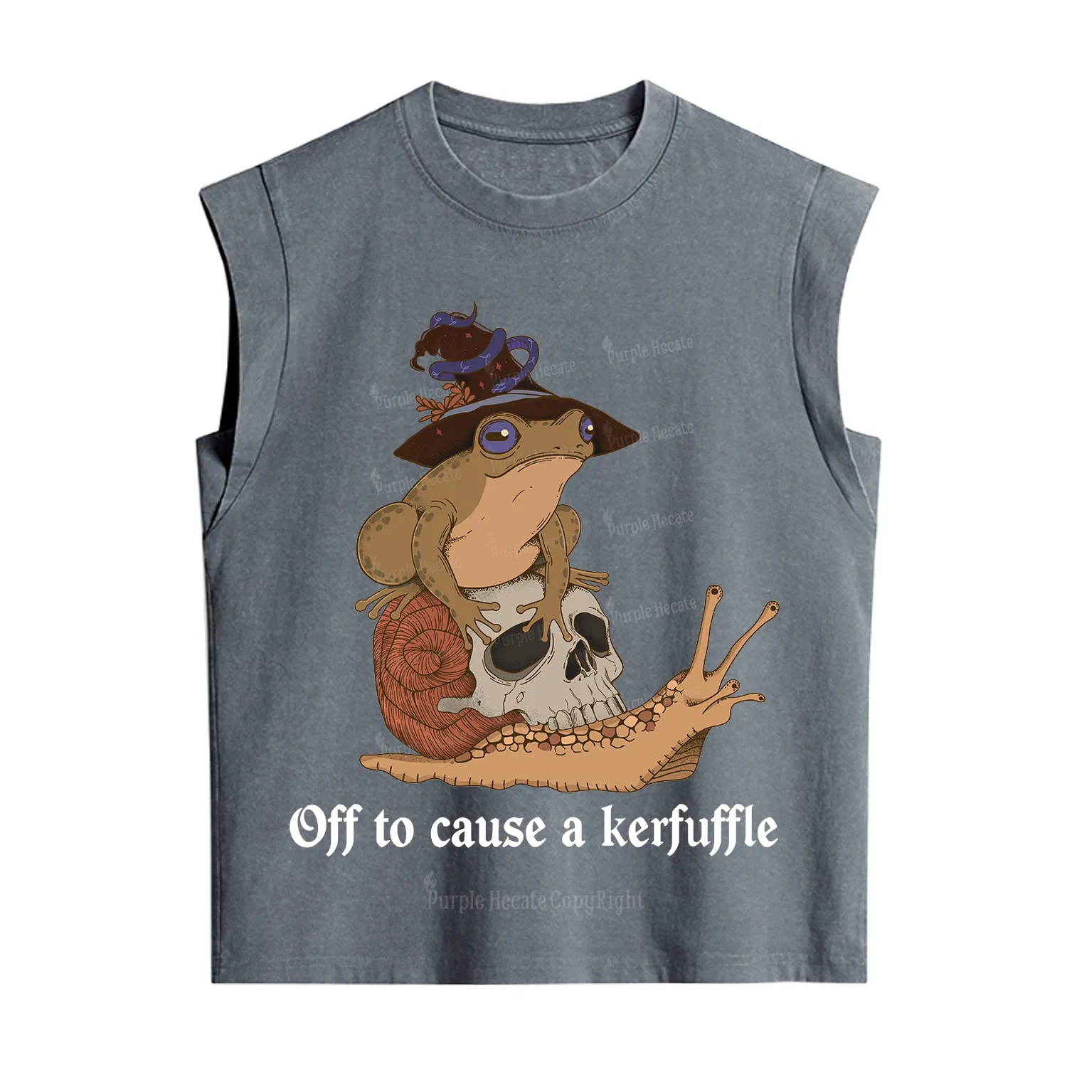 Purplehecate Off To Cause A Kerfuffle Vintage Washed Tank