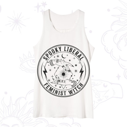 Purplehecate Spooky Liberal Feminist Witch Tank