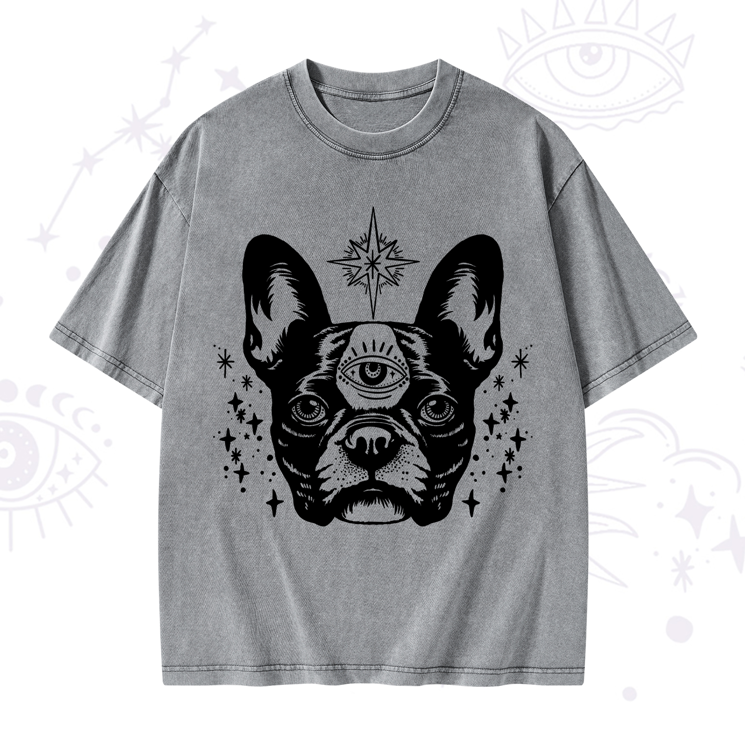Purplehecate Like A Boss Washed T-Shirt