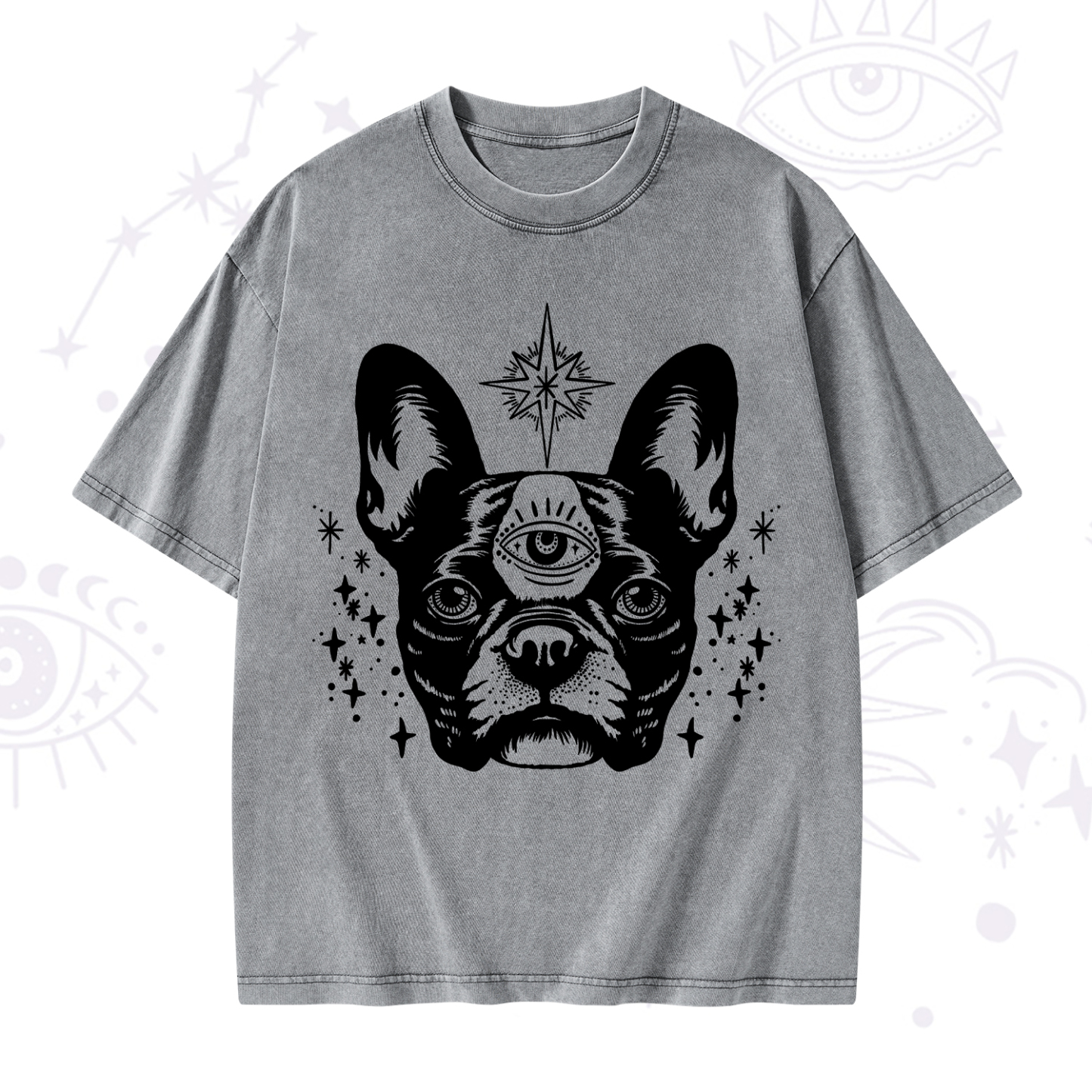 Purplehecate Like A Boss Washed T-Shirt