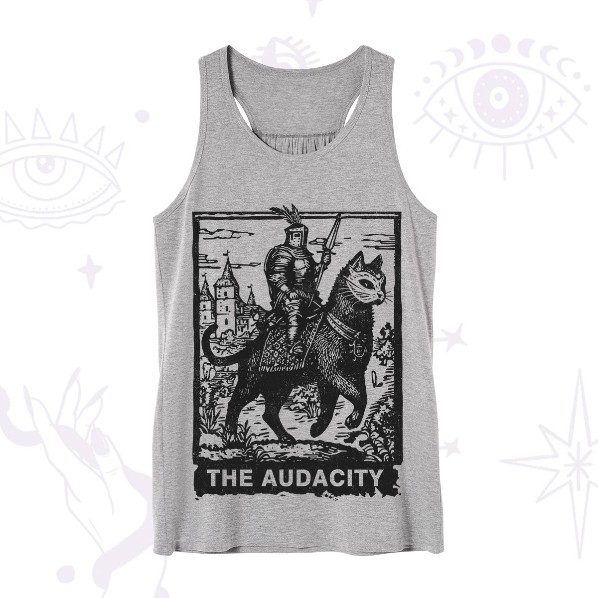 Purplehecate The Audacity Knight Cat Tank