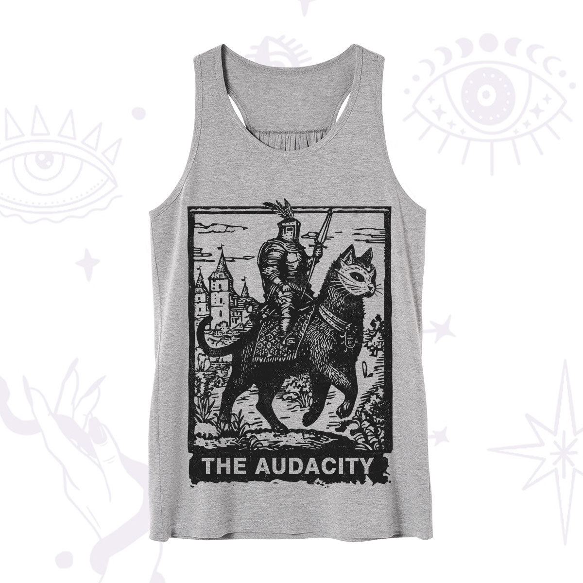 Purplehecate The Audacity Knight Cat Tank