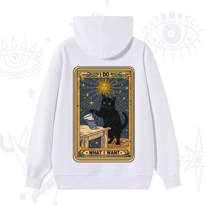 Purplehecate I Do What I Want Cats Hoodie