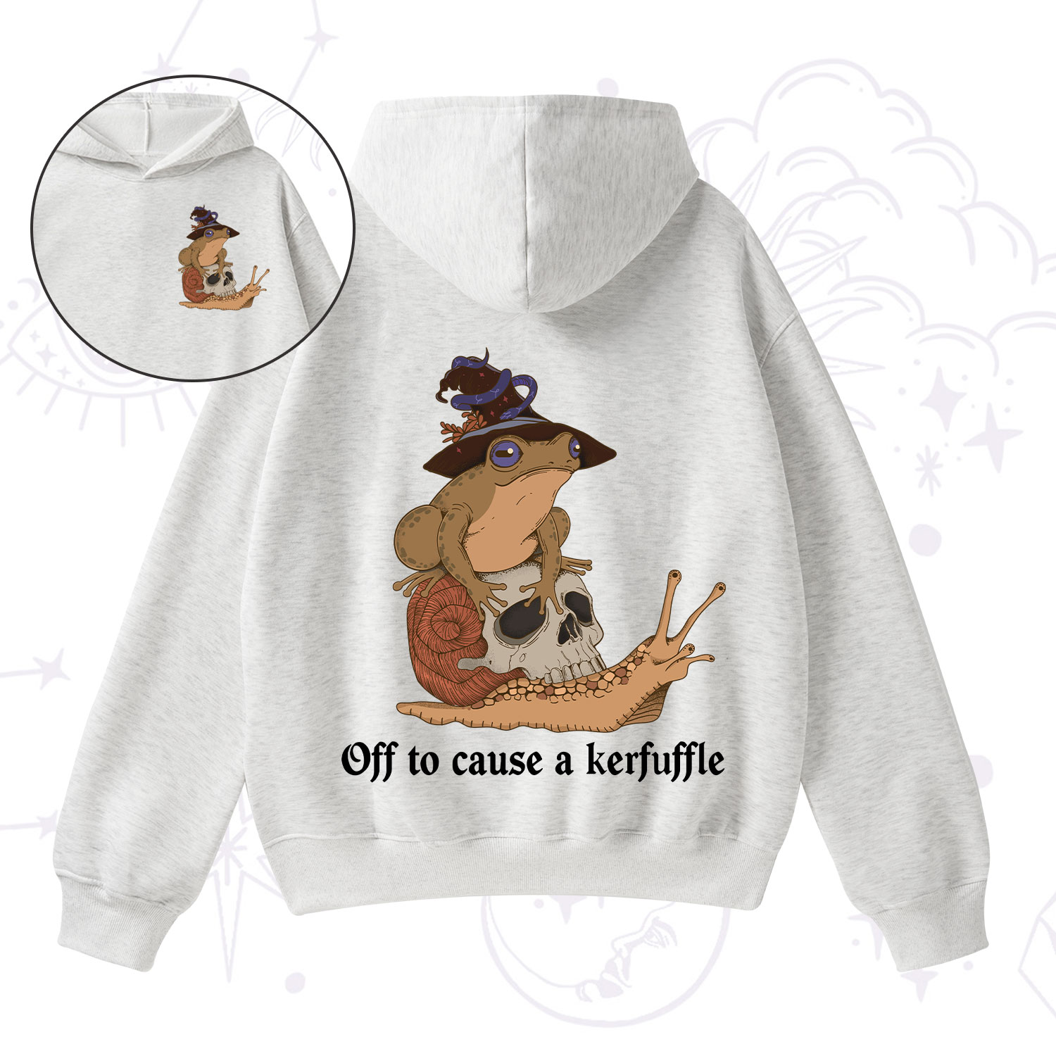 Purplehecate Off To Cause A Kerfuffle Fleece Hoodie Suit