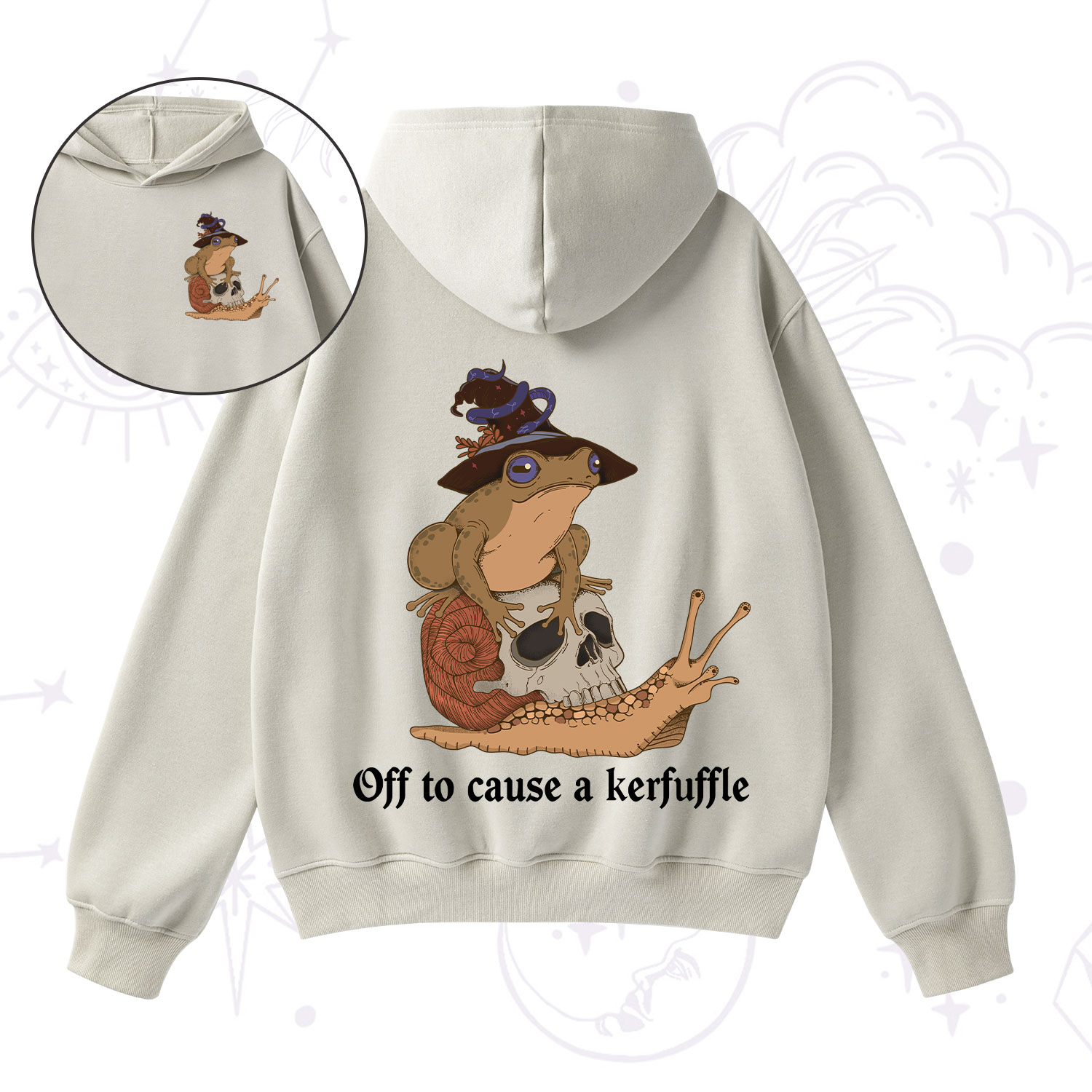 Purplehecate Off To Cause A Kerfuffle Fleece Hoodie Suit