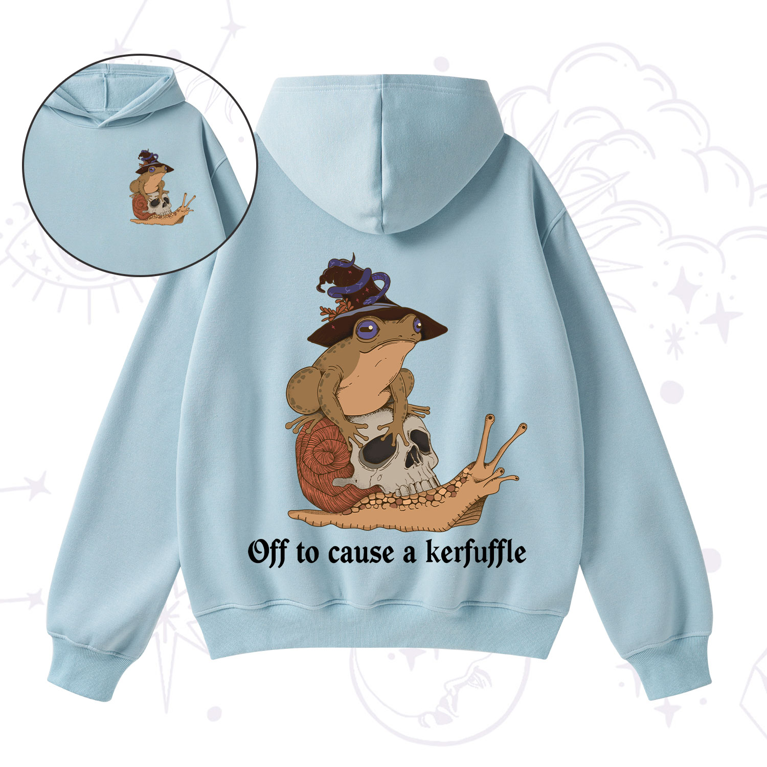 Purplehecate Off To Cause A Kerfuffle Fleece Hoodie Suit