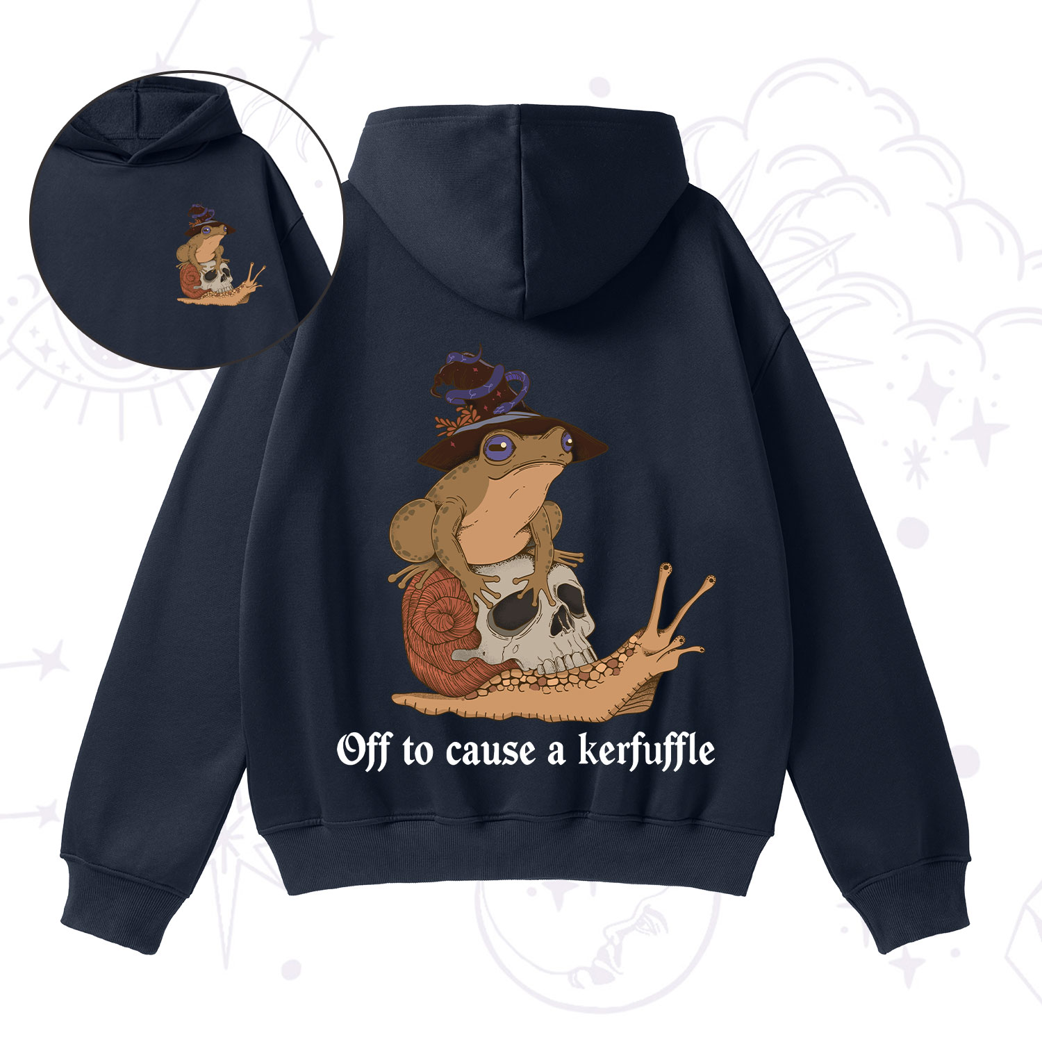 Purplehecate Off To Cause A Kerfuffle Fleece Hoodie Suit