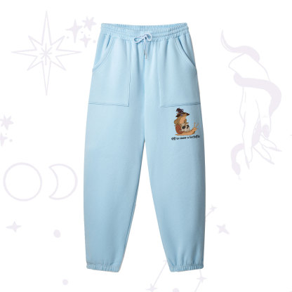 Purplehecate Off To Cause A Kerfuffle Fleece Sweatpants