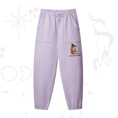 Purplehecate Off To Cause A Kerfuffle Fleece Sweatpants