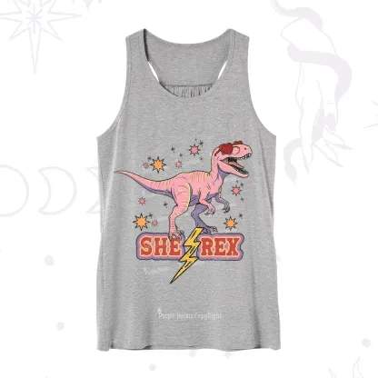 Purplehecate T Rex Dinosaur Girl Tank