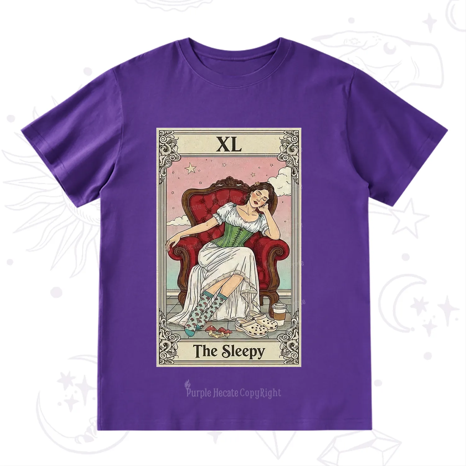 Purplehecate The Sleepy Tarot T-Shirt