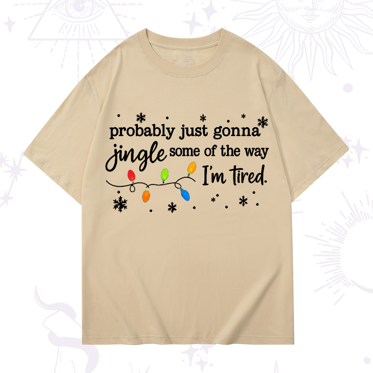 Purplehecate Probably Just Gonna Jingle Some Of The Way I'm Tired Christmas T-Shirt