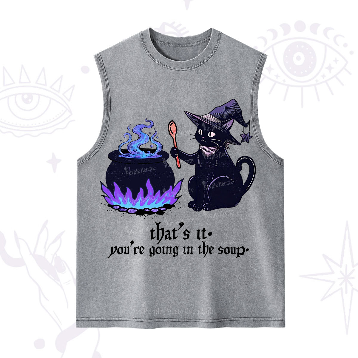Purplehecate Trust Your Instincts Washed Tank