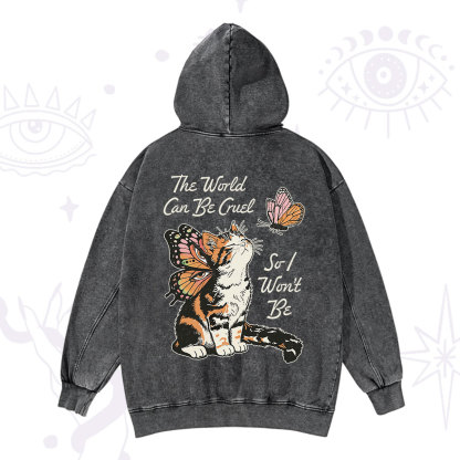 Purplehecate The World Can Be Cruel So I Won't Be Washed Hoodie