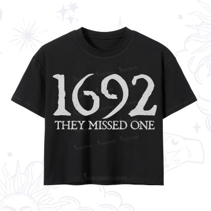 Purplehecate 1692 They Missed One Crop T-Shirt