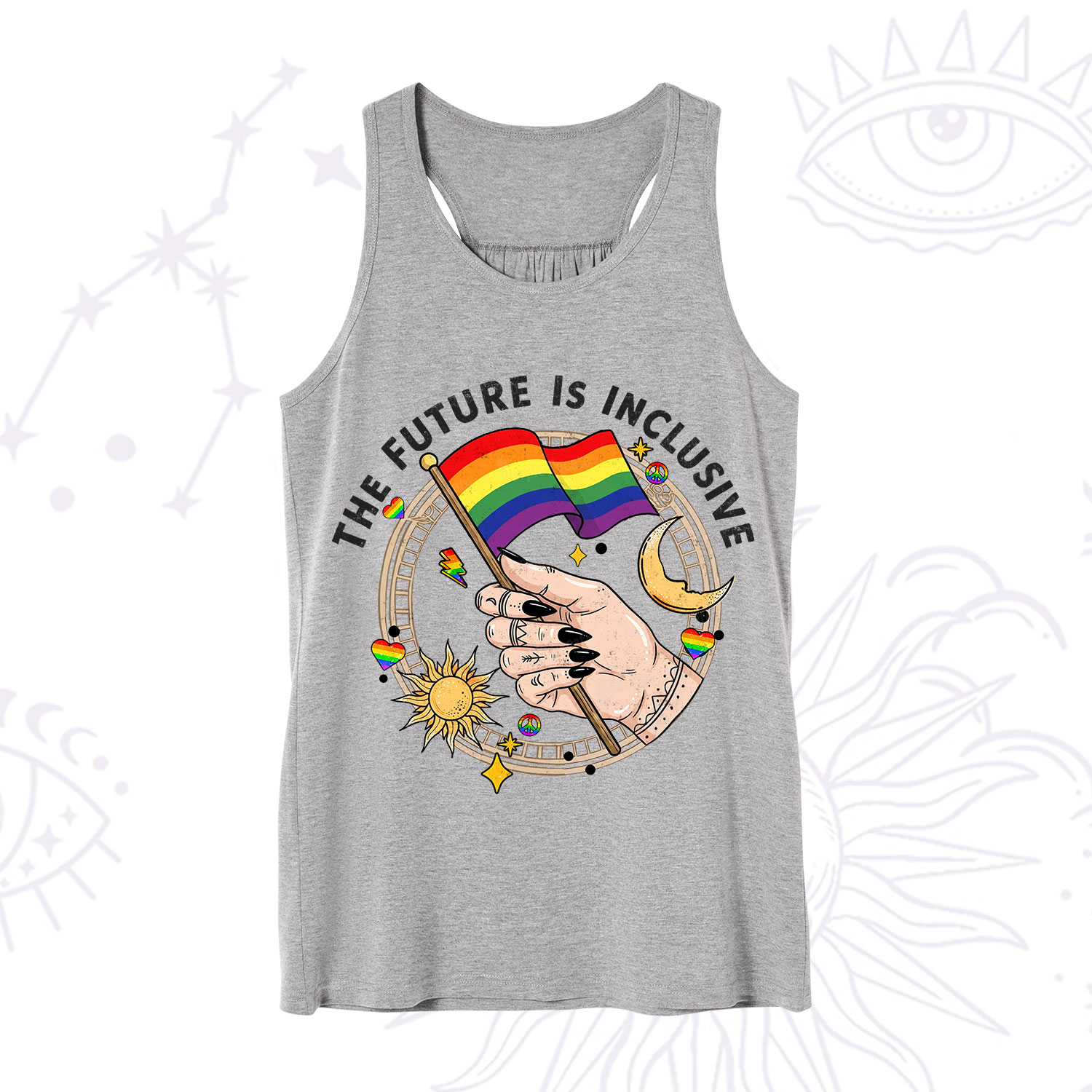 Purplehecate The Future Is Inclusive Tank