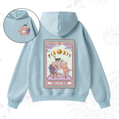 Purplehecate The Cat Mom Tarot Fleece Hoodie Suit