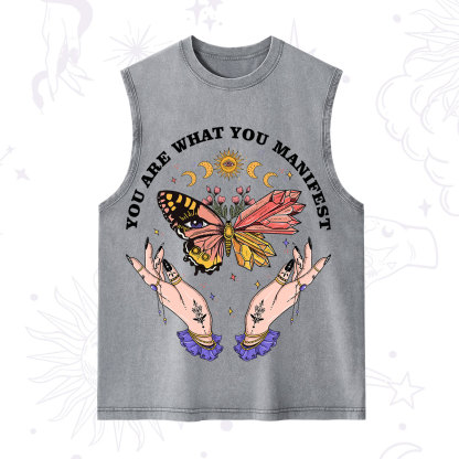 Purplehecate You Are What You Manifest Washed Tank
