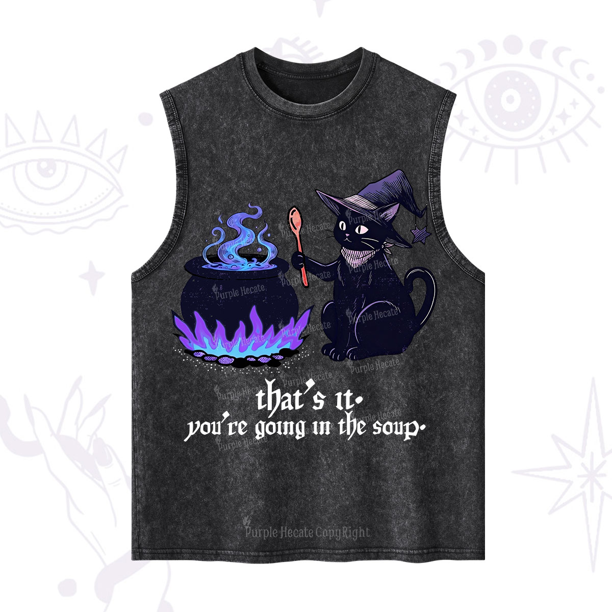 Purplehecate Trust Your Instincts Washed Tank
