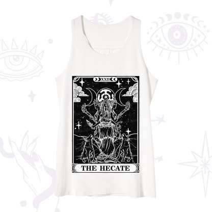Purplehecate The Dark Moon Goddess Hecate Tarot Tank