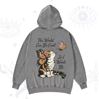 Purplehecate The World Can Be Cruel So I Won't Be Washed Hoodie