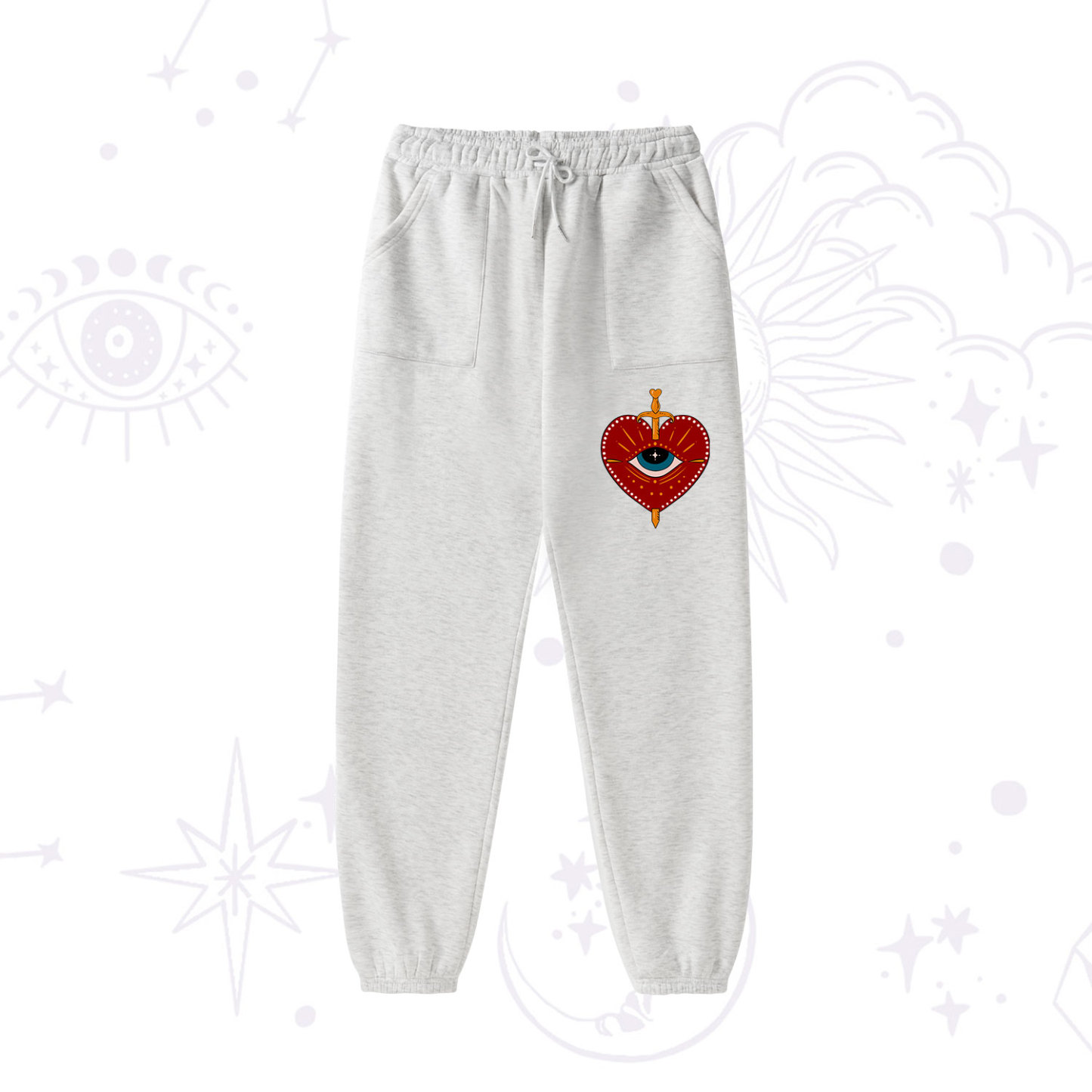 Purplehecate Queen of Hearts Fleece Hoodie Suit