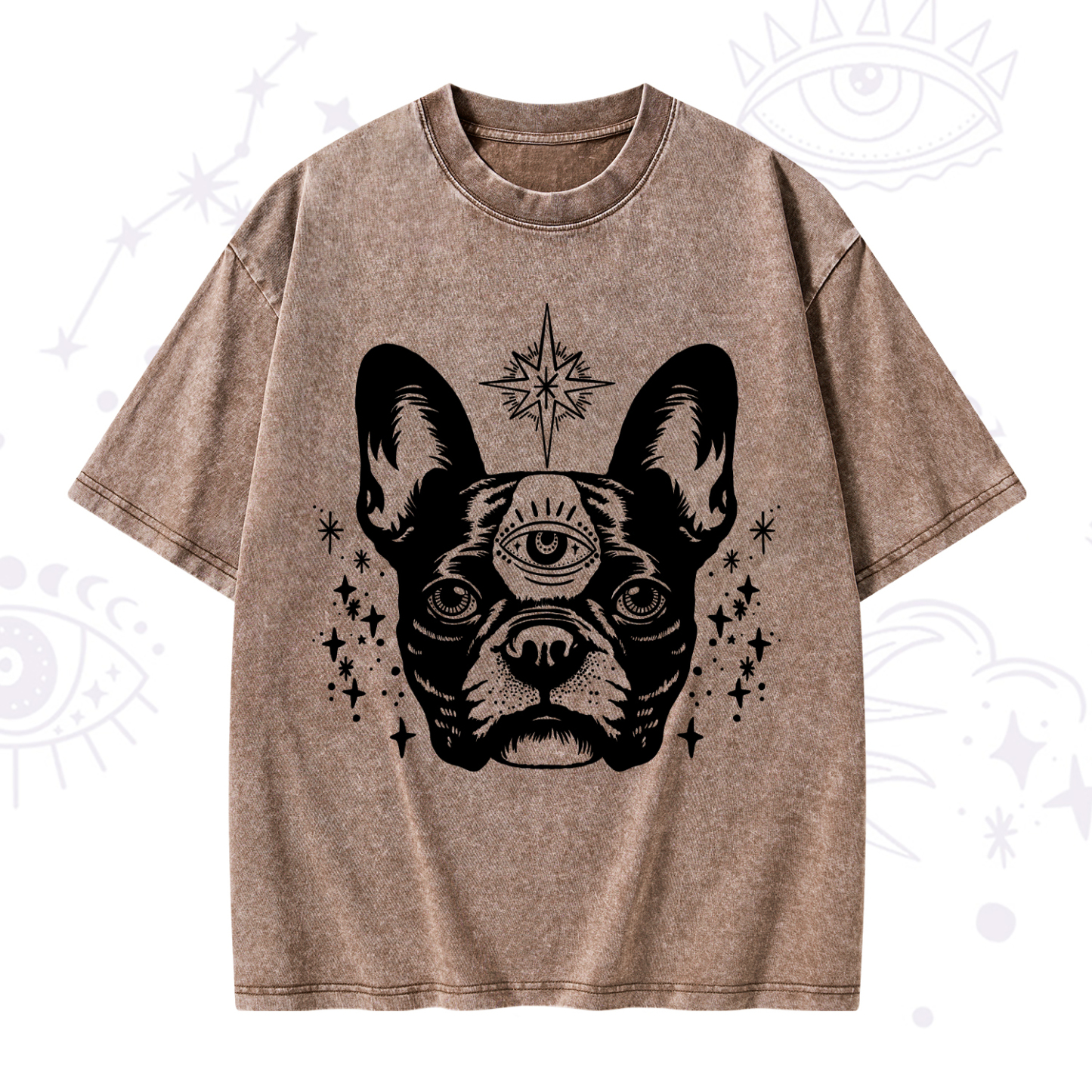 Purplehecate Like A Boss Washed T-Shirt