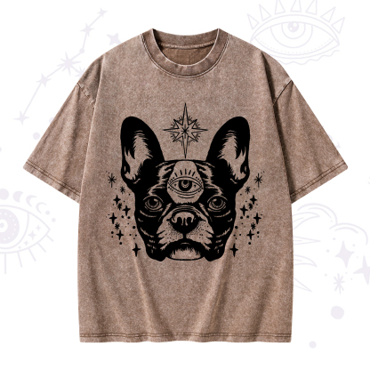 Purplehecate Like A Boss Washed T-Shirt