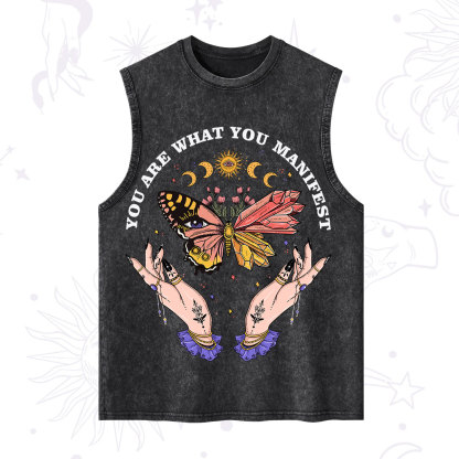 Purplehecate You Are What You Manifest Washed Tank