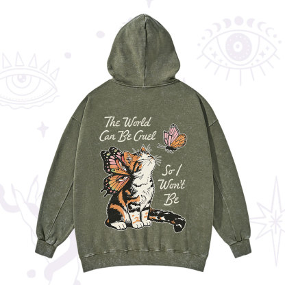 Purplehecate The World Can Be Cruel So I Won't Be Washed Hoodie