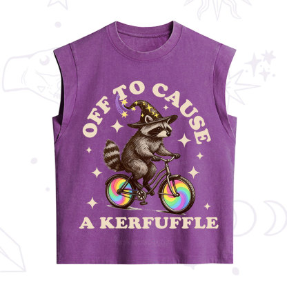 Purplehecate Off To Cause A Kerfuffle Vintage Washed Tank