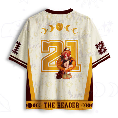 Purplehecate The Reader Moonlit Tales Mesh Jersey