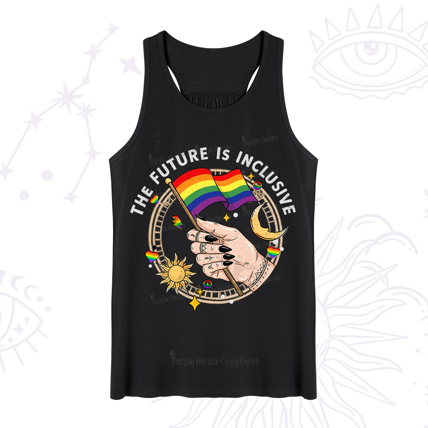Purplehecate The Future Is Inclusive Tank