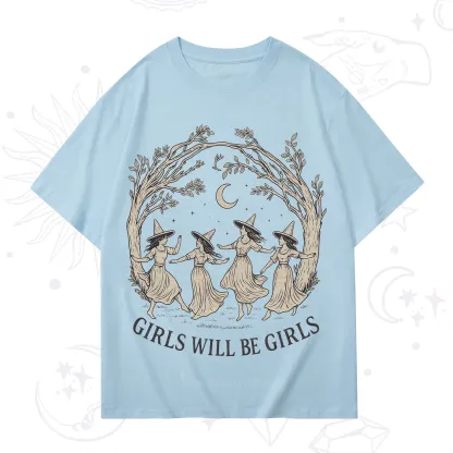 Purplehecate Girls Will Be Girls Witch T-Shirt