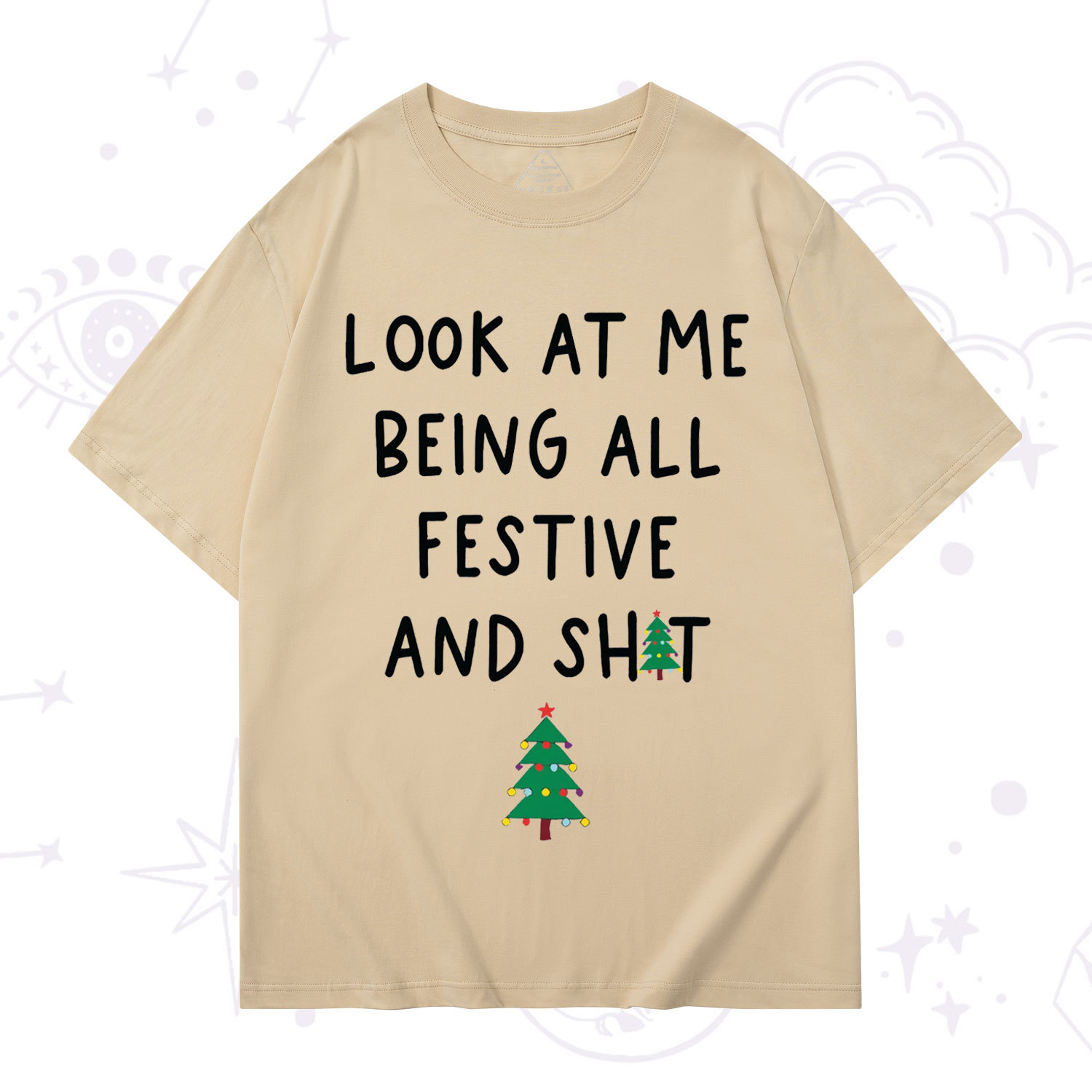 Purplehecate Look At Me Being All Festive Christmas T-Shirt