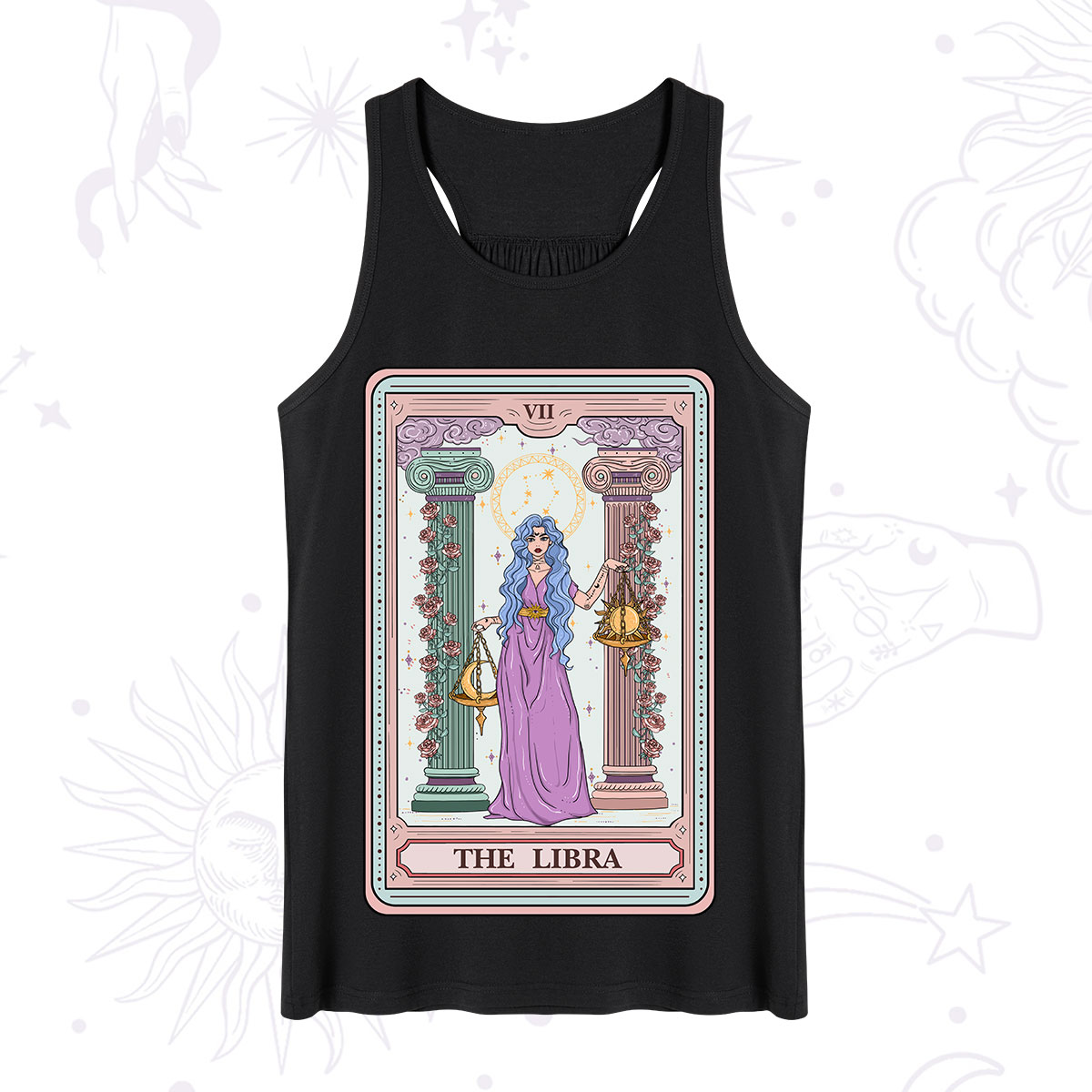 Purplehecate The Libra Goddess Tarot Tank