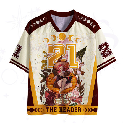 Purplehecate The Reader Moonlit Tales Mesh Jersey